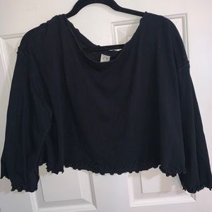 Black Free People shirt